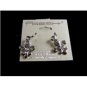 Dangley Fleur de Lis Pierced Studs Earrings Free Shipping
