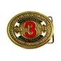 Amoco Oil Co Texas City Power Station Belt Buckle By Hit Line USA 102014