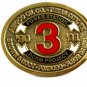Amoco Oil Co Texas City Power Station Belt Buckle By Hit Line USA 102014
