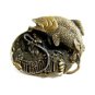 1982 Golden Trout Fish Belt Buckle by Great American Buckle Co. 82614