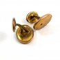 Victorian Goldtone Cufflinks 04212014 Unsigned