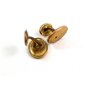 Victorian Goldtone Cufflinks 04212014 Unsigned
