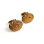 Victorian Goldtone Cufflinks 04212014 Unsigned