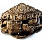 1986 Siskiyou American Trucker I'd Rather Be Truckin Belt Buckle