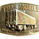 Trail Mobile Our Name Carries Weight Belt Buckle 82814