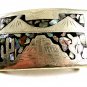 Mexican Alpaca Abalone Belt Buckle 12022013