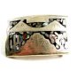Mexican Alpaca Abalone Belt Buckle 12022013