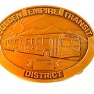 Bakersfield Golden Empire Transit District Belt Buckle
