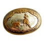 Western Rodeo Cowboy Calf Roping Belt Buckle