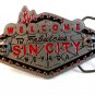 2005 Welcome to Fabulous Sin City Nevada Belt Buckle