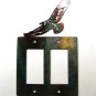 American Eagle Double Rocker Outlet Cover Plate by Steel Images USA 030315MM