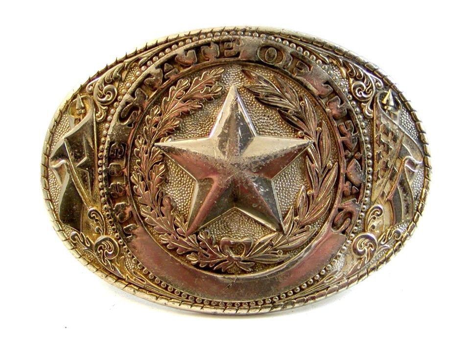 The State of Texas Belt Buckle