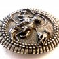 1993 Rodeo Cowboy Western Calf Roping Belt Buckle Made in USA