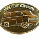 Keep On Truckin Van Belt Buckle