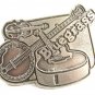 Blue Grass Banjos Fiddle Guitar Belt Buckle 82014