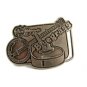 Blue Grass Banjos Fiddle Guitar Belt Buckle 82014