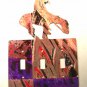 End Of The Trail Triple Light Switch Cover Plate by Steel Images USA 022615B