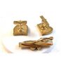 Comedy Tragedy Theatre Cufflinks & Tie Clasp by Swank