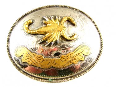 Large Mexican Scorpion Belt Buckle 61914