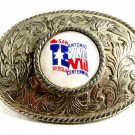 San Antonio Texas Sesquecentennial Belt Buckle 092214