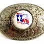 San Antonio Texas Sesquecentennial Belt Buckle 092214