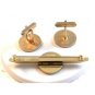 Comedy Tragedy Theatre Cufflinks & Matching Pin by Creation House