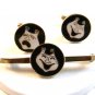 Comedy Tragedy Theatre Cufflinks & Matching Pin by Creation House