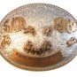 1998 SJCA Reserve All Around Champion Sterling Rodeo Belt Buckle by Wage