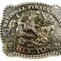 1985 National Finals Rodeo Bell Belt Buckle by Hesston 11012013