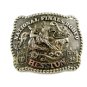1985 National Finals Rodeo Bell Belt Buckle by Hesston 11012013