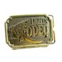1981 Raleigh Lights Solid Brass Belt Buckle Unmarked 092914