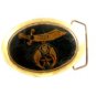 Masonic Shriner Solid Brass Belt Buckle 5714 by BBB