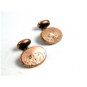 Edwardian / Victorian Goldtone Cufflinks 22514