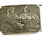 1989 Pigs In Love Belt Buckle by F&W Productions 092914