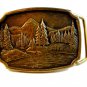 1979 Royal Flush Spades Belt Buckle by Great American Buckle Co