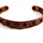 Signed Bells Trading Post Copper Southwest Cuff Bracelet