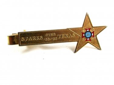 1988 - 1989 Sparks Over Texas Tie Clasp 8414