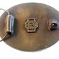 1876 - 1976 Solid Brass State of Colorado Belt Buckle Made in 1975
