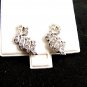 Classy CZs Pierced Studs Earrings 12092013ef