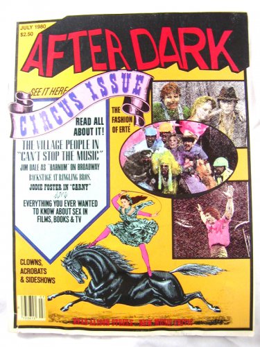 Jodie Foster Glenda Jackson After Dark Magazine July 1980 Circus Issue