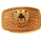 1981 Scottish Rite 32nd Degree Belt Buckle by Harry Klitzner Original Box
