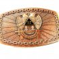 1981 Scottish Rite 32nd Degree Belt Buckle by Harry Klitzner Original Box