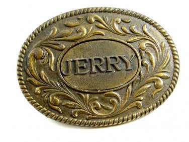1977 JERRY Belt Buckle 10232013