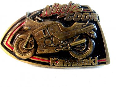 1992 Ninja 600r Kawasaki Motorcycle Belt Buckle