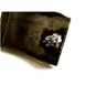 Mexican Silvertone & Abalone Man & Horse Belt Buckle 12022013