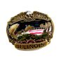 1984 Great Lakes Illinois Belt Buckle 51214 by Great American Buckle Co.