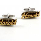 Swank Goldtone & Silvertone HAROLD Cufflinks 10222013