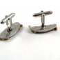 Swank Goldtone & Silvertone HAROLD Cufflinks 10222013