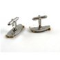 Swank Goldtone & Silvertone HAROLD Cufflinks 10222013