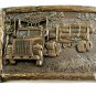 1977 Logging Truck Belt Buckle By Bergamont Siskiyou Arroya Grande
